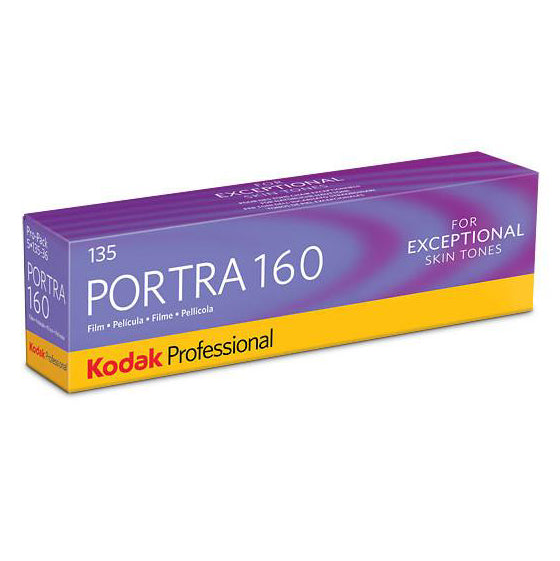 Kodak Professional Portra 160 Color Negative Film - 35mm Roll Film - 36 Exposures - 5 Pack