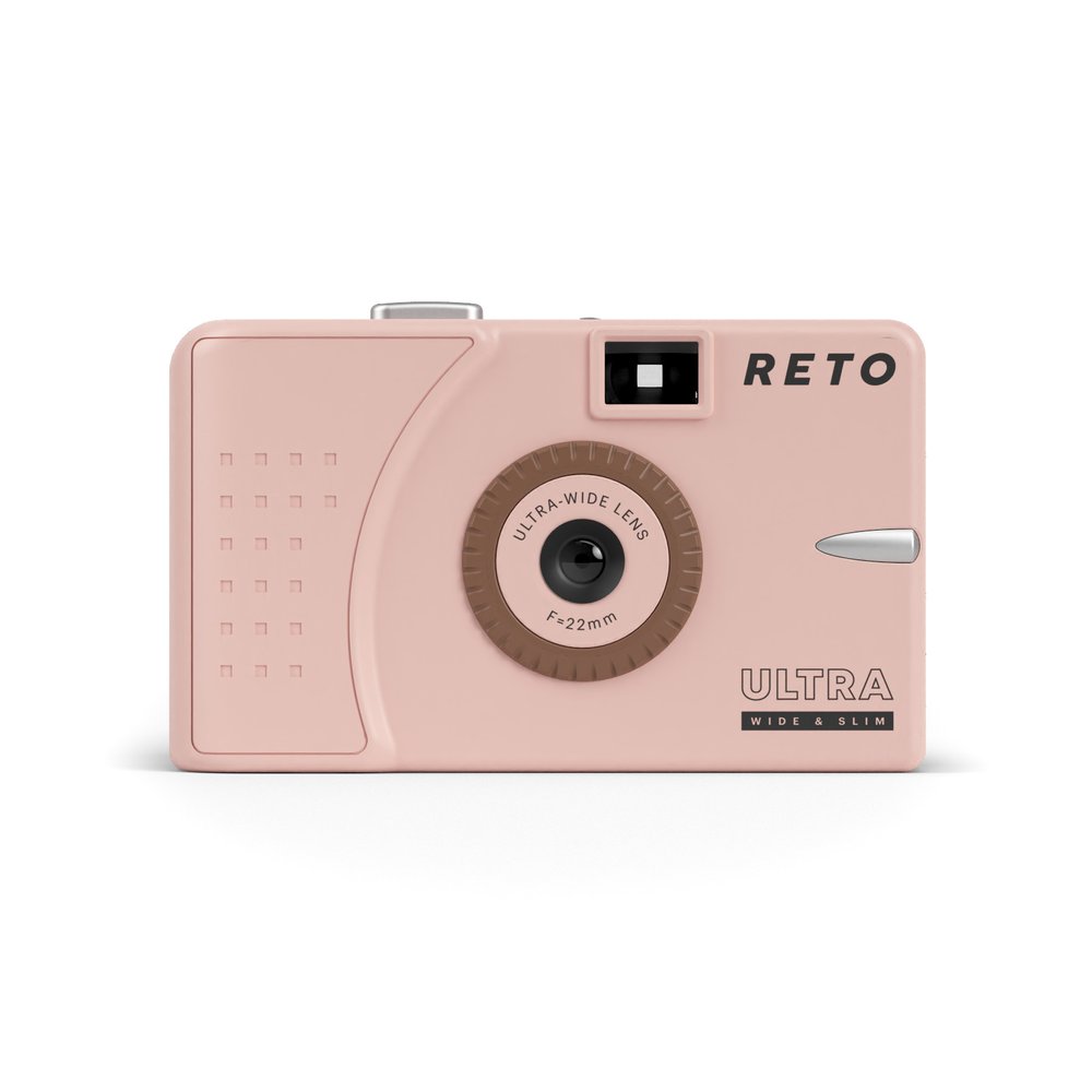 Reto Ultra Wide & Slim 35mm Film Camera - Pink