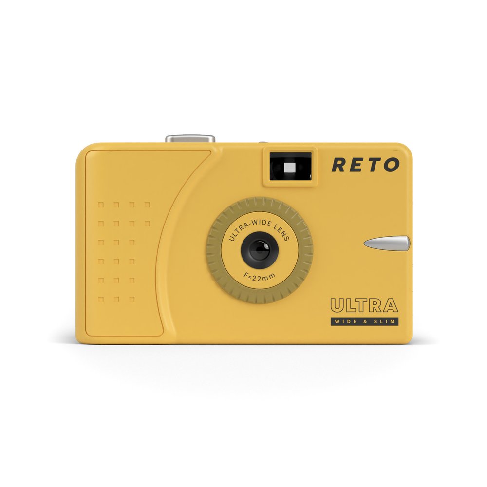 Reto Ultra Wide & Slim 35mm Film Camera - Yellow