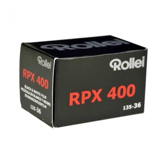 Rollei RPX 400 High Speed Black and White Negative Film - 35mm Roll