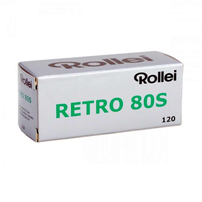 Retro 80s Medium Speed Black & White Negative Film - 120 Roll