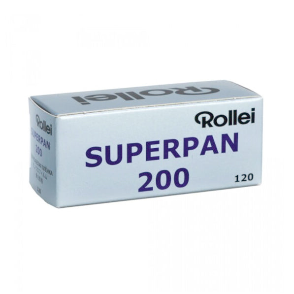 Rollei Superpan 200 Black and White Negative Film - 120 Roll