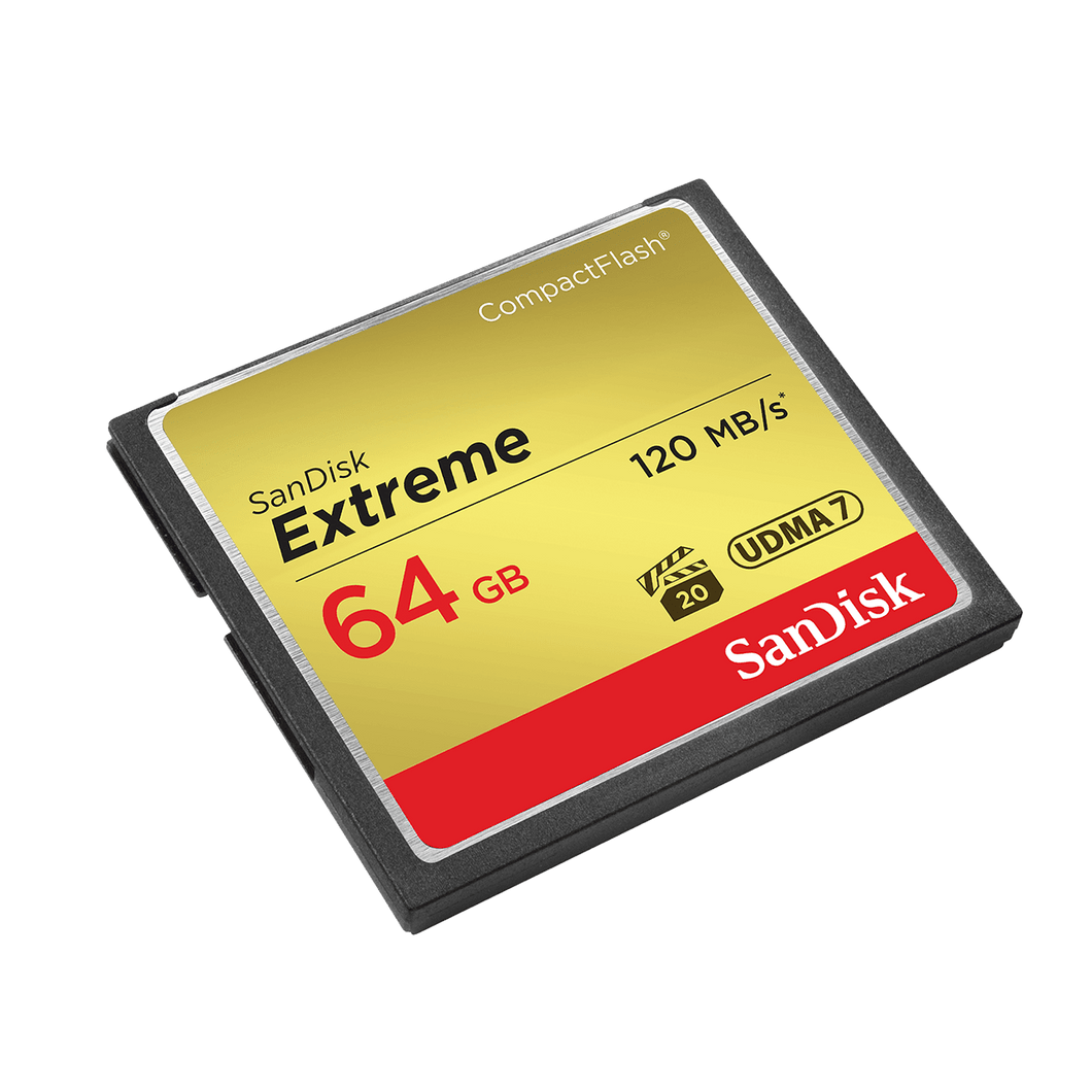SanDisk 64 GB Extreme Compact Flash Memory Card