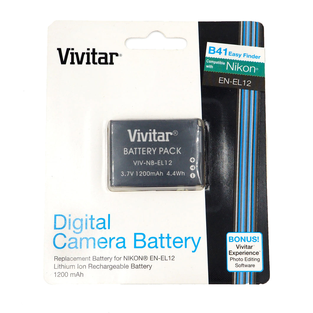 Vivitar EN-EL12 Battery for Nikon