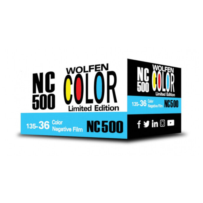 Wolfen NC500 Color Negative Film - 35mm - 36 Exposure