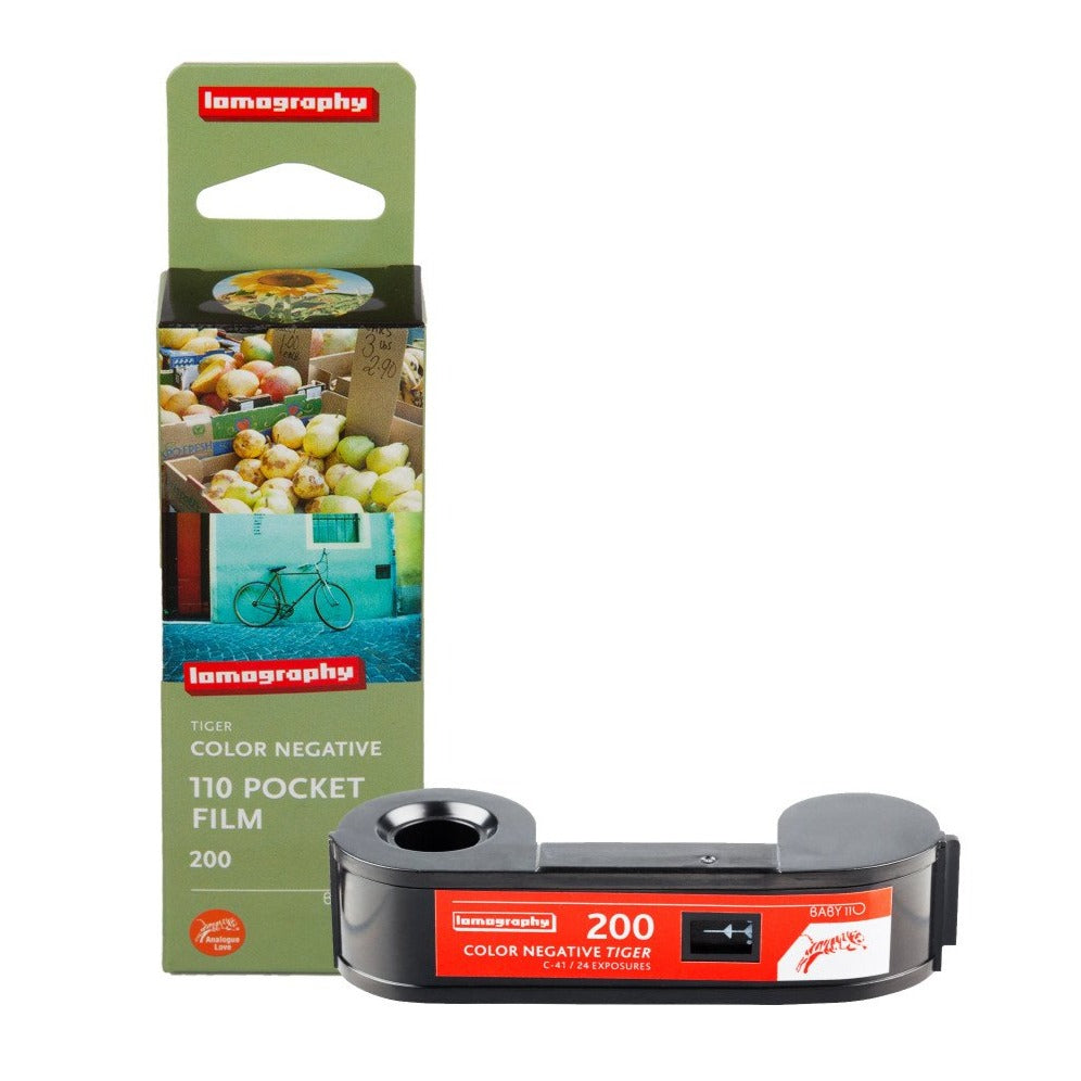 Lomography Tiger Color Negative Film - 110 Cartridge - 24 Exposures - Single Pack