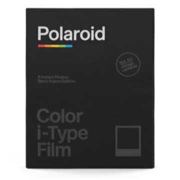 Polaroid Color i-Type Instant Film - Black Frame Edition - 8 Exposures