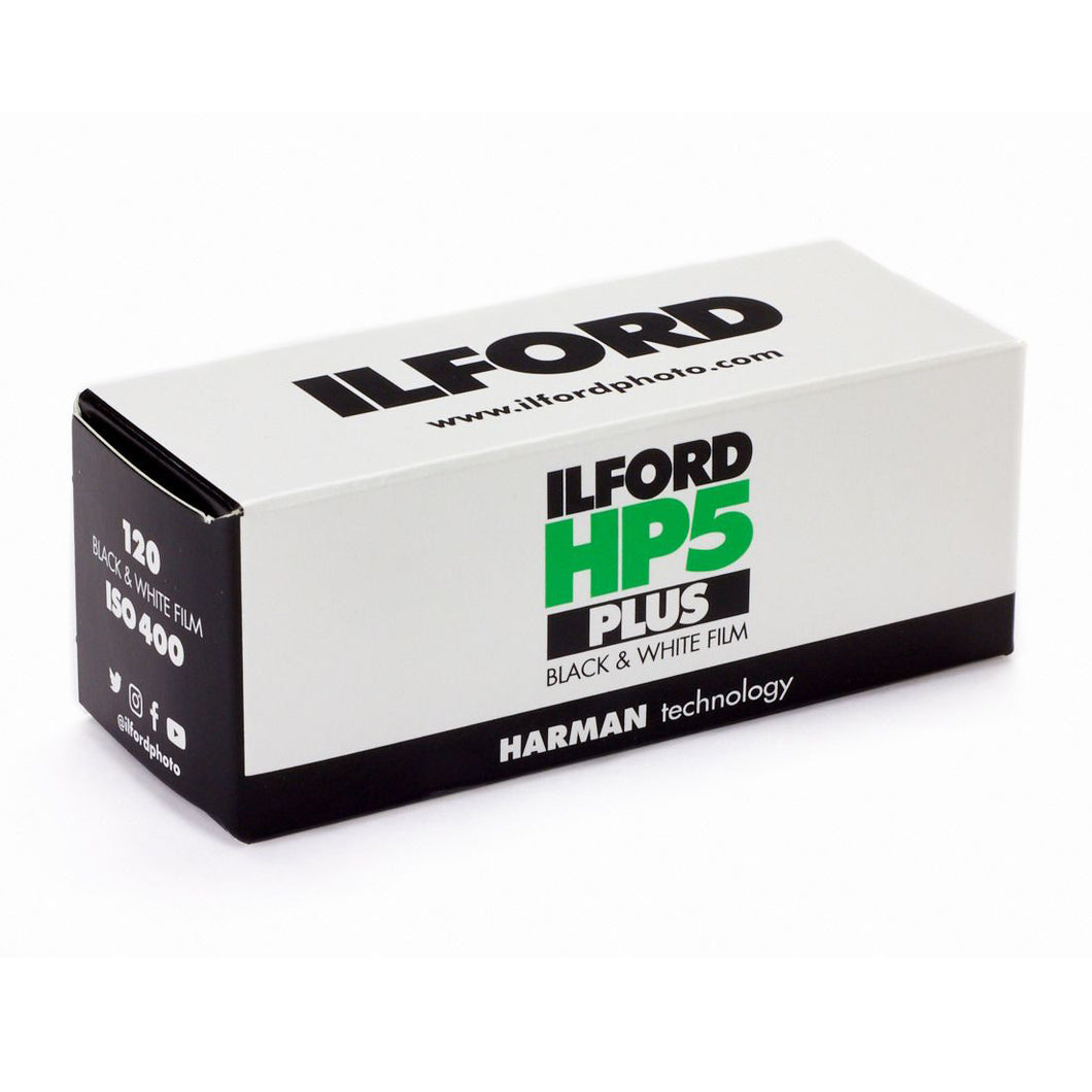 Ilford HP5 Plus Black and White Negative Film - 120 Roll Film