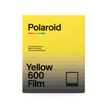 Load image into Gallery viewer, Polaroid 600 Black and Yellow Film - Duochrome Edition - 8 Photos
