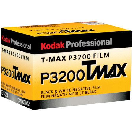 Kodak Professional T-Max P3200 Black and White Negative Film -35mm Roll Film - 36 Exposures