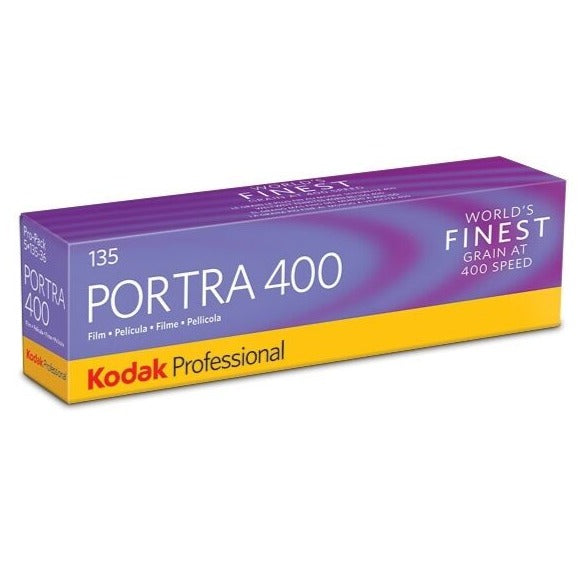 Kodak Professional Portra 400 Color Negative Film - 35mm Roll Film - 36 Exposures - 5 Pack