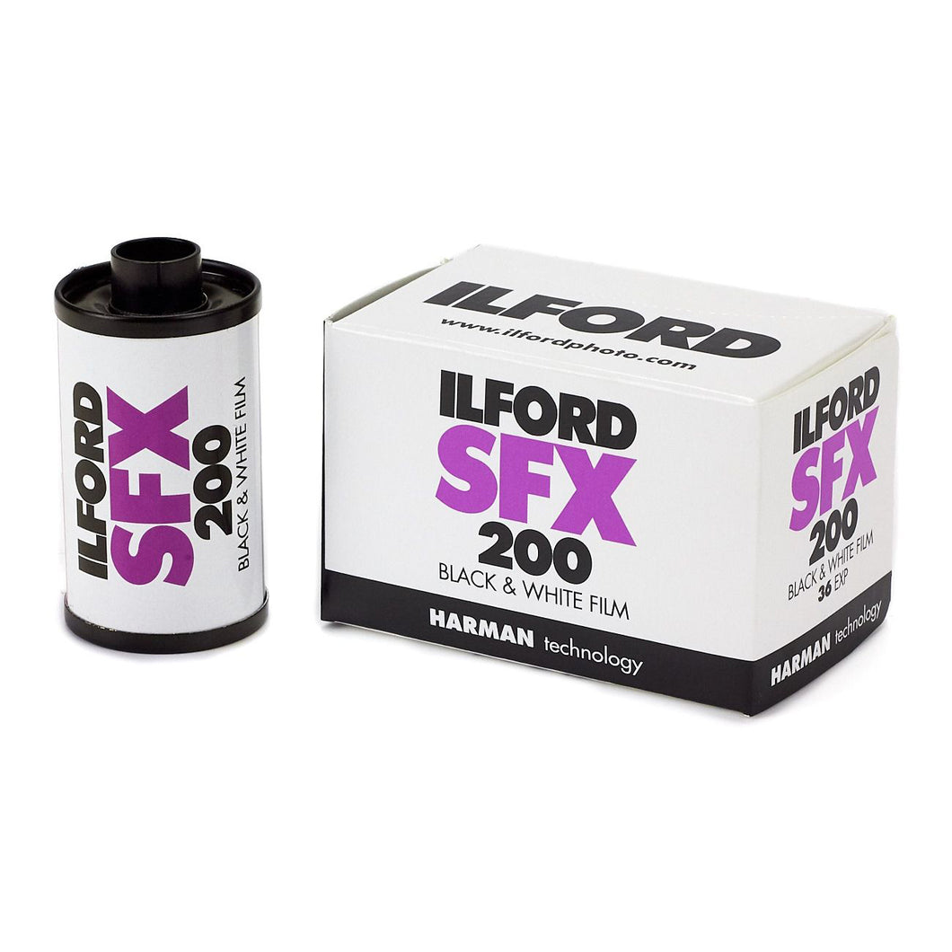 Ilford SFX 200 Black and White Negative Film - 35mm Roll Film - 36 Exposures