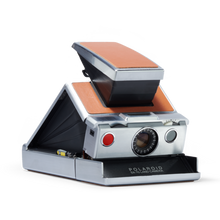 Load image into Gallery viewer, Polaroid SX-70 Instant Film Camera - Silver and Brown
