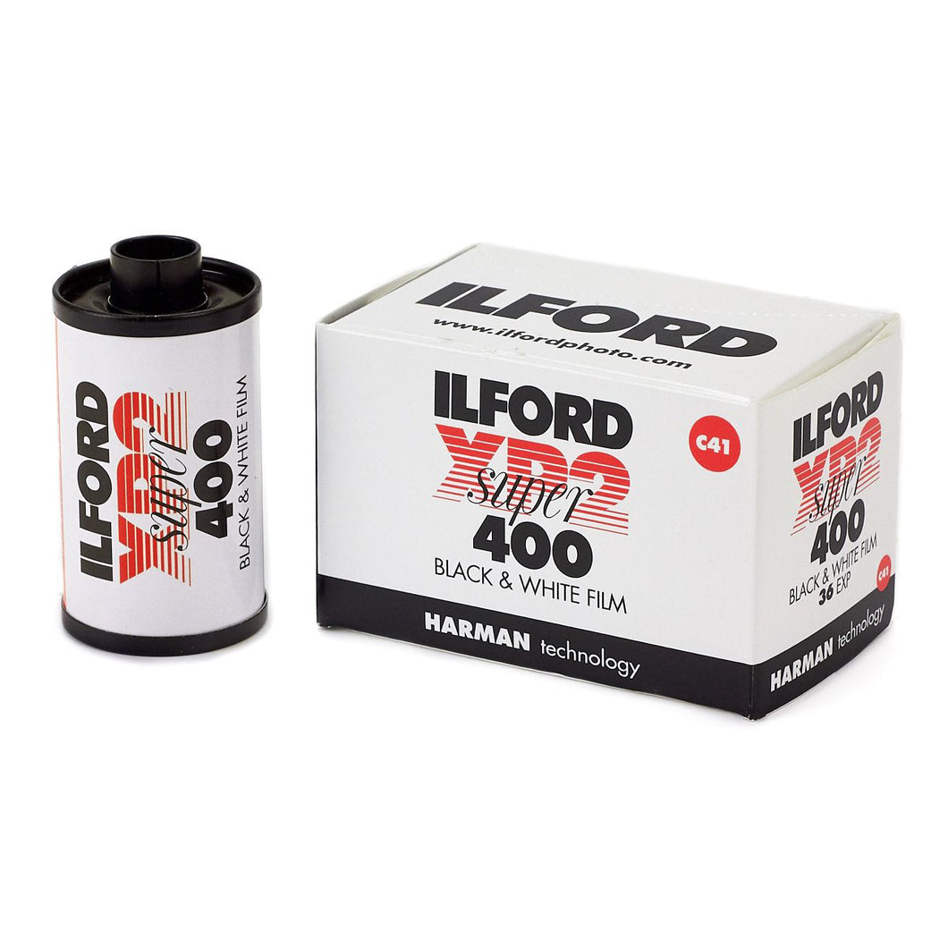 Ilford XP2 Super Black and White Negative Film - 35mm Roll Film - 36 Exposures